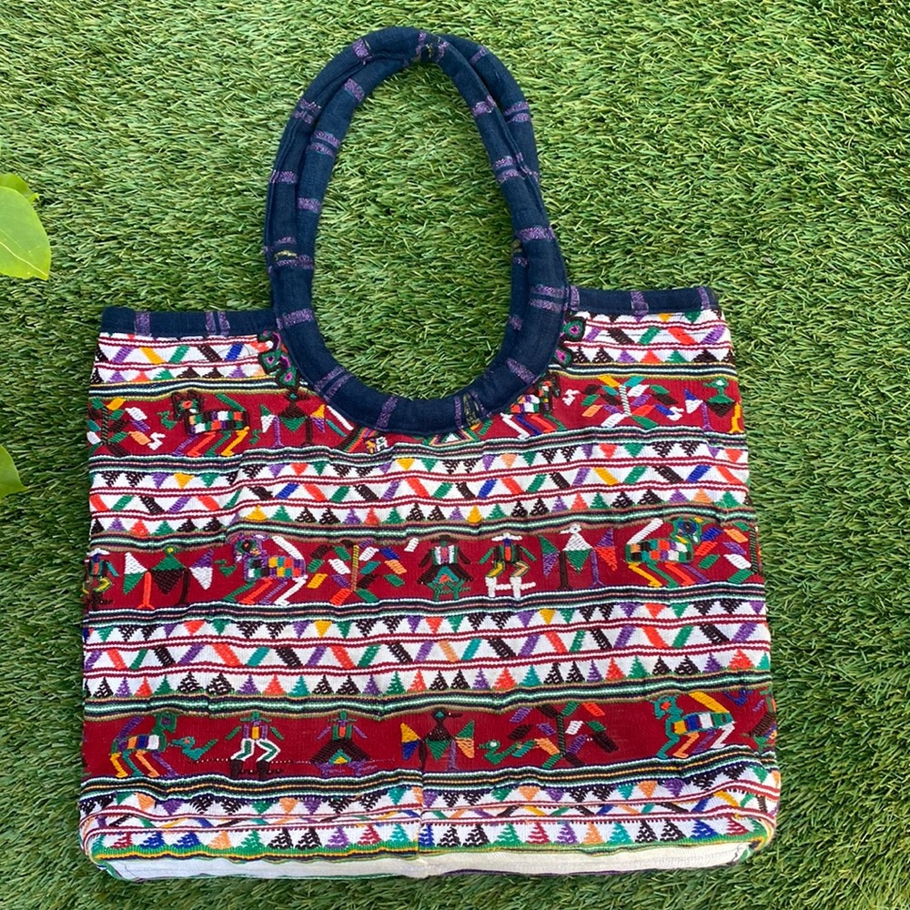 Textile Embroidered Tote Bag